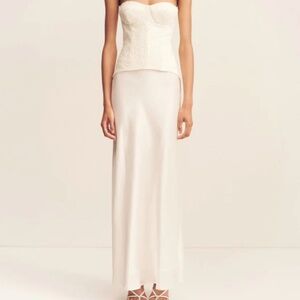 Savanna Maxi Skirt - Ivory